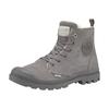 Winterboots PALLADIUM "PAMPA HI ZIP WL W", Damen, Gr. 43, schwarz (cloudburst, charcoal, gray), Leder, sportlich, Schuhe, Winterschuhe, Schnürboots, Winterstiefel, Snowboots, gefüttert