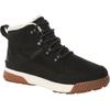 Wanderschuh THE NORTH FACE "W SIERRA MID LACE WP", Gr. 40,5, schwarz, Leder, sportlich, Schuhe, wasserdicht und wärmend