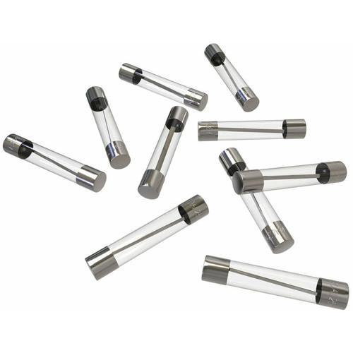 100 Feinsicherungen 30A Ampere 6,35×32 mm Schmelzsicherungen USA Glassicherungen 5A – 50A