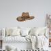 Trinx Multicolored Home Living Room 10" X 20" Wild West Themed Wall Decoration Sticker Cowboy Hat Design I Wanna Be A Cowboy Lettering Art Quote Adhes | Wayfair