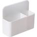 Inbox Zero Keighton Pen Holder Plastic in White | 3.93 H x 4.72 W x 1.57 D in | Wayfair 1C07B3358FD74479B287ADF7BFE1903D