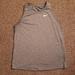 Nike Tops | Nike Dri-Fit Muscle Workout Athletic Tank Top Gray Medium | Color: Gray/White | Size: M