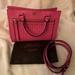 Kate Spade Bags | Kate Spade Perri Lane Mini Leather Satchel / Crossbody | Color: Pink | Size: Os