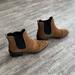Coach Shoes | Coach Bowery Beadchain Chelsea Booties In Umber Suede | Color: Black/Brown | Size: 9.5