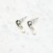 Brandy Melville Jewelry | Brandy Melville Silver Pearl Drop Earrings | Color: Cream/Silver | Size: Os