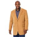 Men's Big & Tall KS Signature Corduroy Blazer by KS Signature in Tan (Size 62)