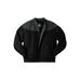 Men's Big & Tall Totes® ColorBlock Bomber Jacket by TOTES in Charcoal Black (Size 4XL)