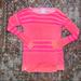 Lilly Pulitzer Tops | Lilly Pulitzer Womens Pullover Sweater Pink Coral Striped Long Sleeve Size Xs | Color: Orange/Pink | Size: Xs