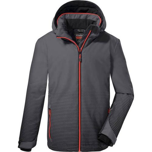 Kinder Funktionsjacke KSW 162 BYS SKI JCKT, Größe 116 in Grau