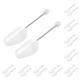 ZJHSXDR 10 Pairs Plastic Shoe Tree Stretcher Shaper for Men (White)