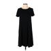Gap Casual Dress - Shift: Black Print Dresses - Women's Size Small