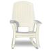 Good Ideas Rockaway Outdoor Rocking Chair by Semco in Pink/White | 43 H x 30 W x 36 D in | Wayfair SEMW