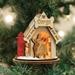 Old World Christmas Boxer Hanging Figurine Ornament Wood in Brown | 2.75 H x 3 W x 2.75 D in | Wayfair 81016