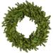 The Holiday Aisle® 36" Lighted Polyvinyl Chloride Wreath Traditional Faux in White | 36 H x 36 W x 4.5 D in | Wayfair