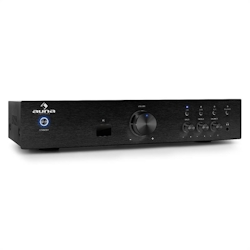 auna AV2-CD508BT HiFi-Verstärker 600Wmax. schwarz Schwarz-Metallic
