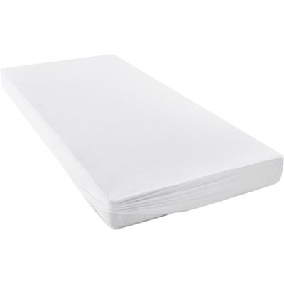Spannbettlaken PRIMERA "Samu - Der Sichere", weiß, B:90-100cm L:200cm, Jersey, Obermaterial: 100% Baumwolle, Laken, FAMILIENHELD mit wasserundurchlässiger PU-Membran, ab Größe 100x200 cm Image