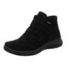 Winterboots LEGERO "SOFTBOOT", Damen, Gr. 38, schwarz, Veloursleder, sportlich, Schuhe, mit zwei Klettverschlüssen