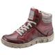 Winterboots KACPER Gr. 39, rot (dunkelrot, hellbeige, used) Damen Schuhe Plateaustiefeletten