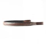 Harwich Hunter Bridle Browband by SmartPak - Horse - Wide - Walnut - Smartpak