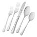 Henckels Alcea Flatware Set, 65-Piece, Silver - 65-pc