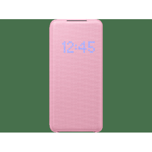 SAMSUNG LED View Cover, Bookcover, Samsung, Galaxy S20, Pink