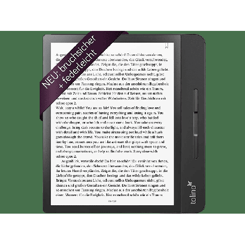 TOLINO epos 2 6 GB USB eBook-Reader Schwarz