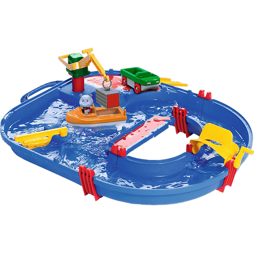 BIG AquaPlay StartSet Wasserbahn Blau