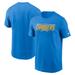 Men's Nike Powder Blue Los Angeles Chargers Muscle T-Shirt