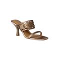 Wide Width Women's Vardana Sandal by J. Renee in Beige (Size 8 1/2 W)