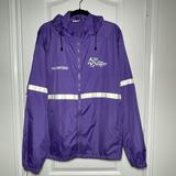 Disney Jackets & Coats | Disney Wine & Dine Windbreaker Jacket Adult Half Marathon Weekend Volunteer Xl | Color: Purple/White | Size: Xl