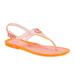 Coach Shoes | Coach Natalee Jelly Thong Sandals C3067 Tangerine New In Box | Color: Orange | Size: Various