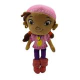 Disney Toys | Disney Parks Jake And The Neverland Pirates 11” Izzy Plush Doll | Color: Pink/Tan | Size: 11 Inches