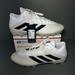 Adidas Shoes | Adidas Adizero Freak Mid White Black Football Cleats Fx1307 Men's Us Size 14 | Color: Black/White | Size: 14