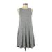 Old Navy Casual Dress - A-Line: Gray Marled Dresses - Women's Size Small