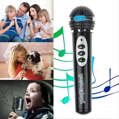 Microphone professionnel enfants filles garçons Microphone micro karaoké chantant enfants drôle