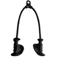 Corde ergonomique pour triceps avec poignée en caoutchouc naturel antidérapant côtes vers le bas