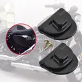 Clips de couvercle de batterie latéraux noirs pince de montage L & R convient pour Harley