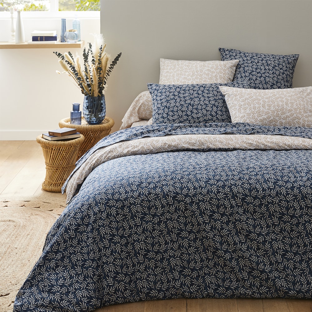Parure de lit Housse de couette + taie carrée en lyocell 240x220