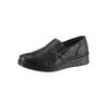 Slipper LORETTA, Damen, Gr. 42, schwarz, Leder, sportlich, Schuhe Slipper