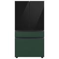 Samsung Bespoke 29 cu. ft. Smart 4-Door Refrigerator w/ Beverage Center & Custom Panels Included in Pink/Green/Gray | Wayfair