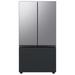 Samsung Bespoke 30 cu. ft. 3-door Refrigerator w/ Beverage Center & Custom Panels Included in Gray | 70 H x 35.75 W x 34.25 D in | Wayfair