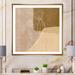 George Oliver Minalism Woman Line Art VI - Modern & Contemporary Canvas Wall Art Canvas, Cotton in Brown | 16 H x 16 W x 1 D in | Wayfair