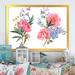 Winston Porter Bouquet Of Red & Blue Wildflowers - Farmhouse Canvas Wall Decor Canvas in Blue/Pink/White | 8 H x 12 W x 1 D in | Wayfair
