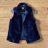 J. Crew Jackets & Coats | Faux Fur Vest | Color: Blue | Size: Xs