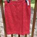 J. Crew Skirts | Nwt J.Crew Skirt Size 6 Coral Color/Fully Lined. | Color: Orange | Size: 6