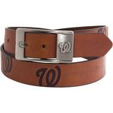 Washington Nationals Brandish Leather Belt