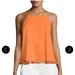 Tory Burch Tops | Excellent Condition Tory Burch Tank Top | Color: Orange | Size: 6
