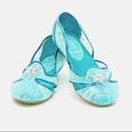 Disney Shoes | Frozen Elsa Dress-Up Shoes | Color: Blue | Size: Various