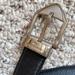 Louis Vuitton Accessories | Louis Vuitton Mens Belt With Black Leather. | Color: Black | Size: 100 Cm