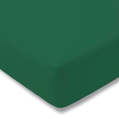 Bettlaken ESTELLA "Zwirnjersey", grün (grasgrün), B:150cm L:200cm, Jersey-Elasthan, Obermaterial: 97% Baumwolle, 3% Elasthan, Laken, langlebig, temperaturausgleichend, Bettlaken, Spannbetttuch Image